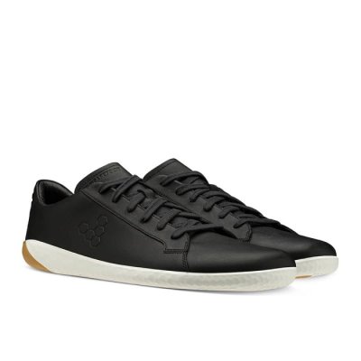 Chaussure Casual Vivobarefoot Geo Court Femme - Noir UNP945160
